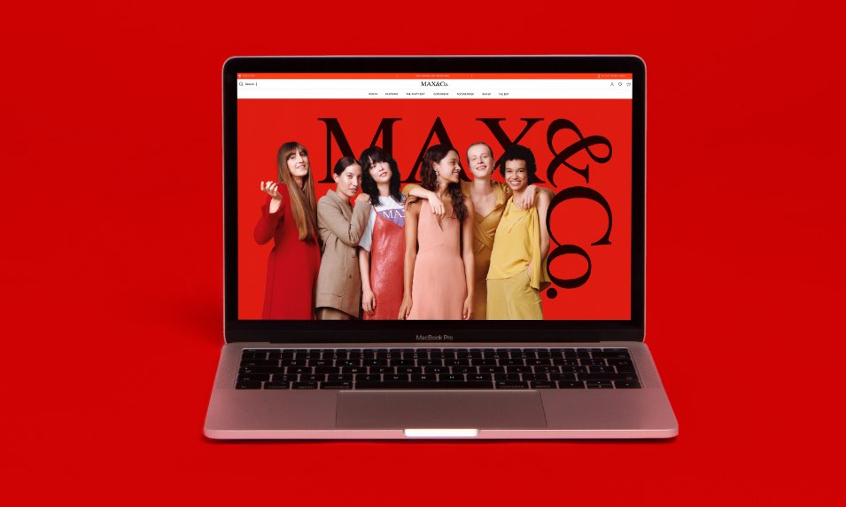 MAX&Co. - E-commerce Website