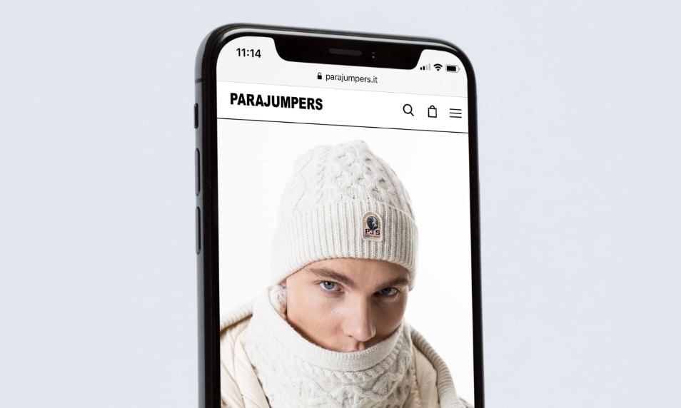 Parajumpers - E-commerce website